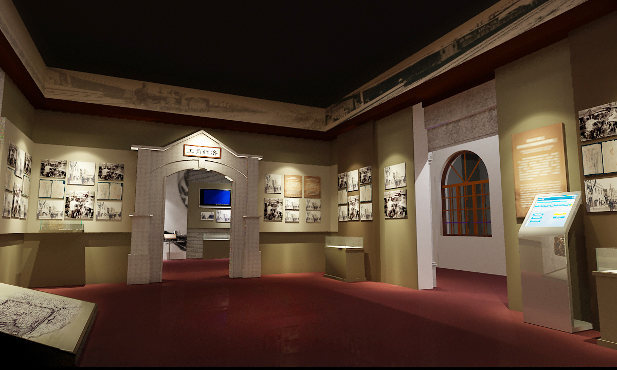 济南商埠文化展厅展览馆设计 - 济南世纪飞鱼展示设计有限公司