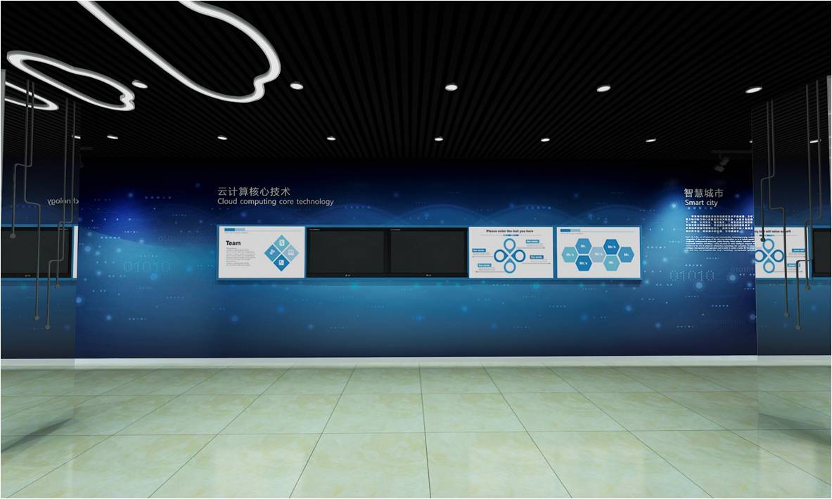 公司中标中科曙光展厅方案 - 济南世纪飞鱼展示设计有限公司